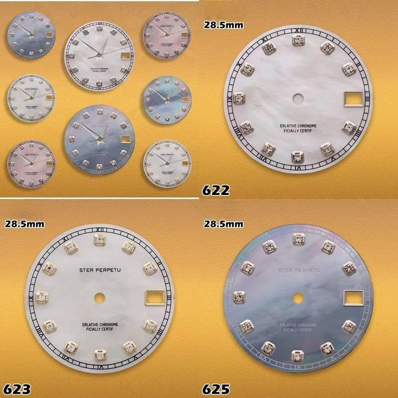Men'S Accessories Types - Quadrante con perle e diamanti, tipo