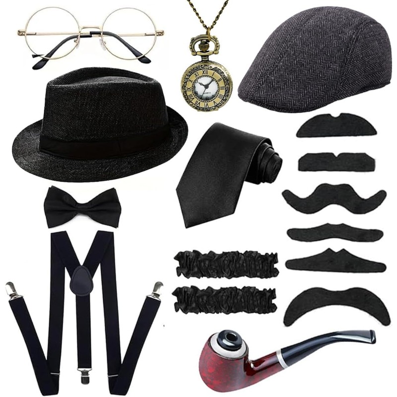 Men'S Accessories In The 1920S - Set di Accessori per Costume da
