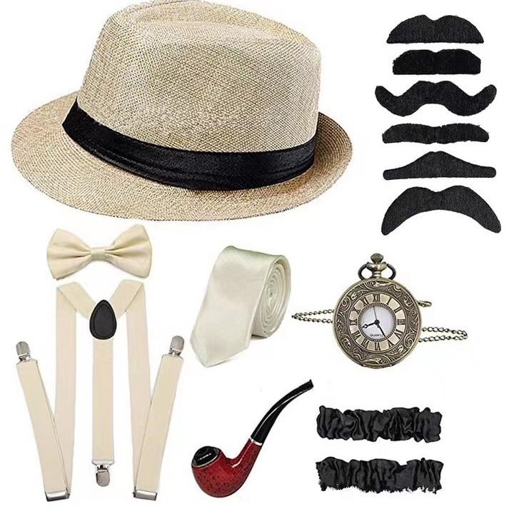 Costume da Gangster Anni '20 p - Men'S Accessories In The 1920S recensione e prezzo
