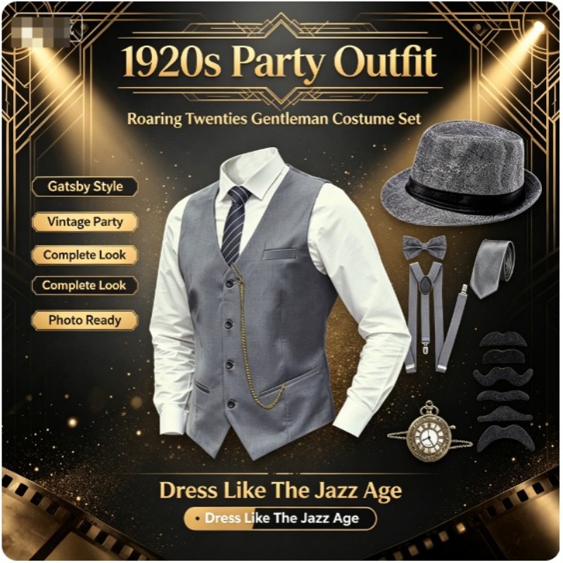 Set di Accessori da Gangster A - Men'S Accessories In The 1920S recensione e prezzo