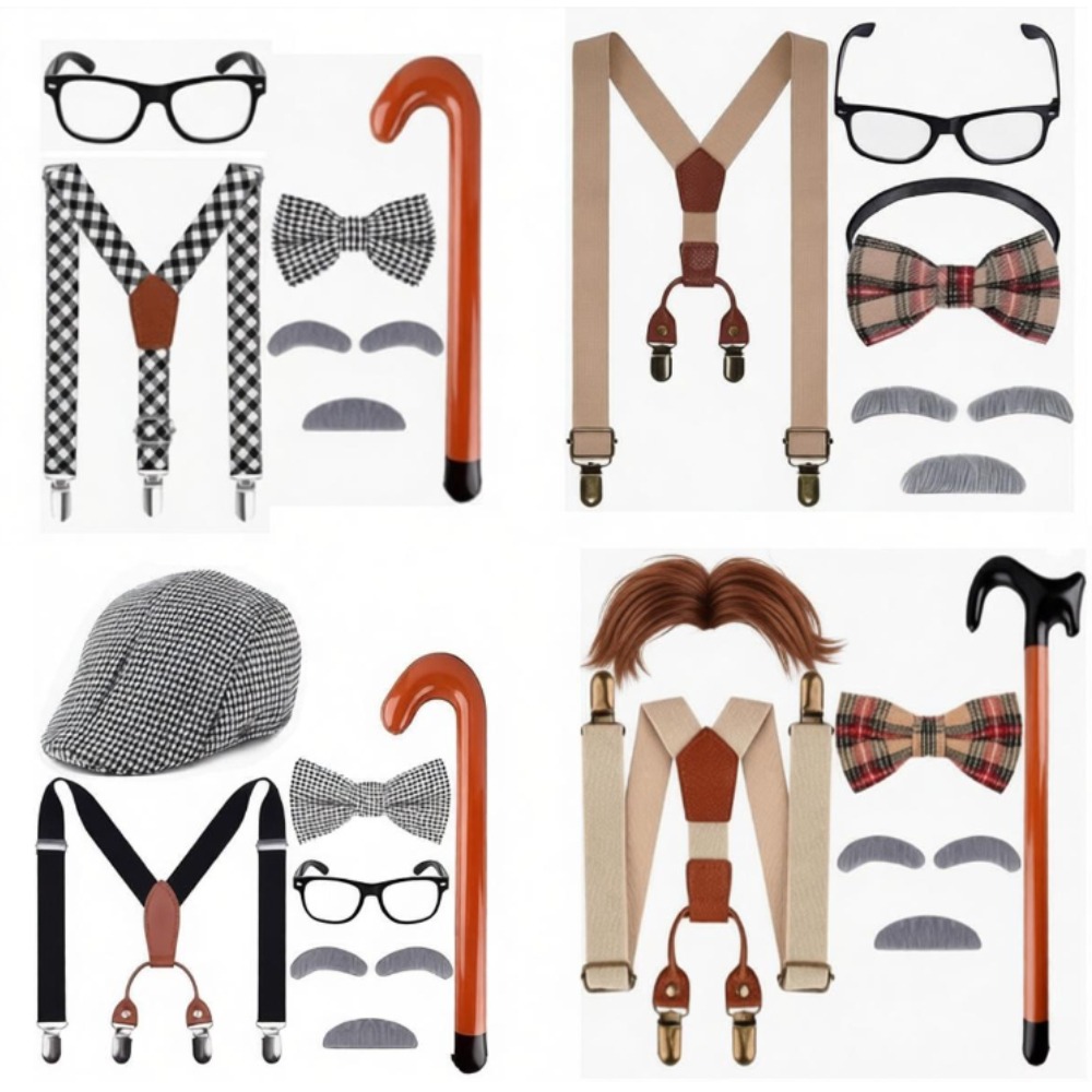 Set Costume Nonno Anni '20 con - Men'S Accessories In The 1920S recensione e prezzo