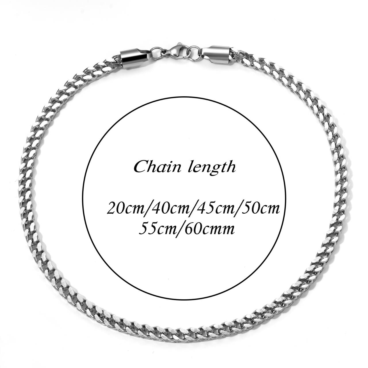 Collana a catena intrecciata i - Men Accessories Neck Chain recensione e prezzo