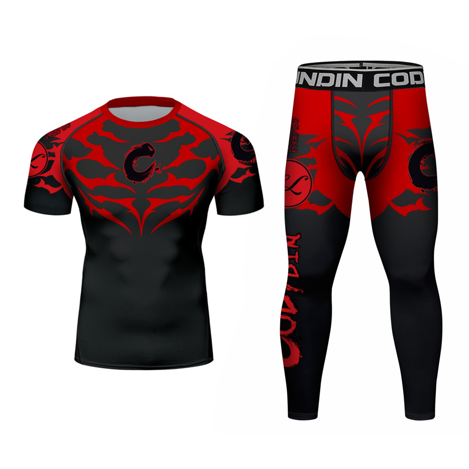 Nuova T-shirt+Pantaloni Rashgu - Men'S Kimono Accessories recensione e prezzo